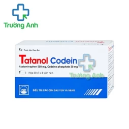 Tatanol Codein Pymepharco - Thuốc giảm đau của Việt Nam